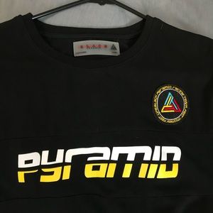 Black Pyramid racing t shirt